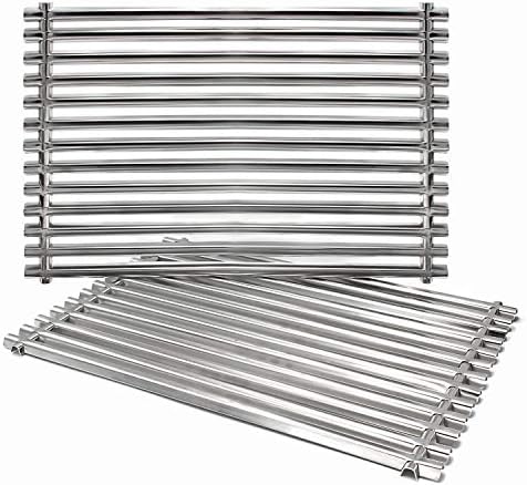Hongso 7521 Genesis Silver A Grill Grates for Weber Spirit 200 Side Control by Hongso