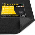 2-Pack Heavy Duty Oil Spill Mat, Oil Mat, Garage Floor Mats, 29"x36" by Golener