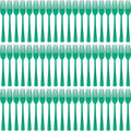 60 Pcs Green Disposable Plastic Forks Cutlery Heavy Duty Dinnerware Plastic Silverware Flatware for Home Office School Party Picnics Restaurant Outdoor Events or Every Day Use (Green) by Unknown