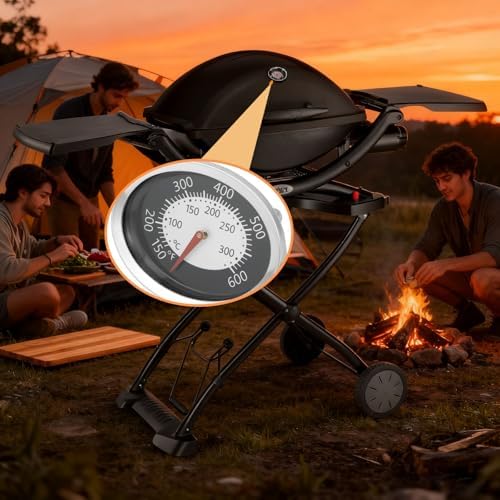 60070 Oval Temperature Gauge for Weber Q Series Q1200 Q2200 Q120 Q220 Parts - Image 5