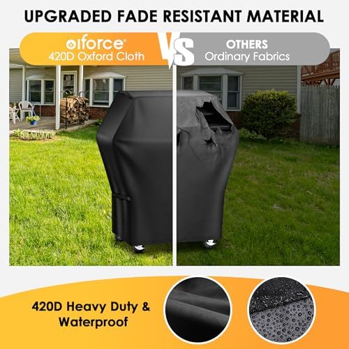 32 Inch Grill Cover, Waterproof, Weather, UV & Fade Proof for Outdoor Grill - Image 6