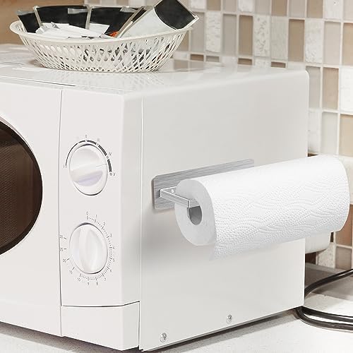 Magnetic Paper Towel Holder,Stainless Steel Paper Towel Holder 12”(L) x 3”(H) for Refrigerator Grills Griddles RVs Tailgates,Fit Most US Paper Roll - Image 7