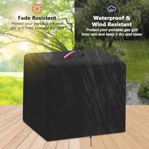 Grill Cover for 16 Inch Big Horn Outdoor Infrared Grill - Image 7