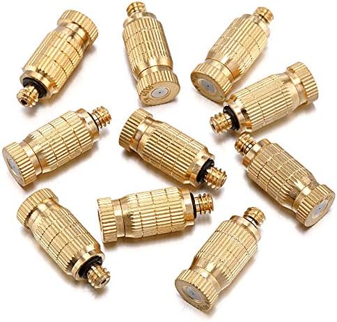 30Packs Brass Misting Nozzles for Outdoor Cooling System - Image 4