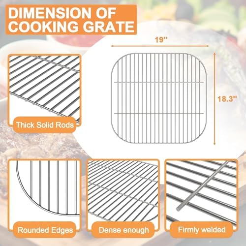 Grill Grate for Americana Aussie,Walk-A-Bout &Traveler Charcoal Grill Parts - Image 3