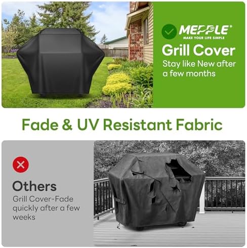 60 Inch Grill Cover for Outdoor Grill,Waterproof,Anti-UV&Fade Protection - Image 7
