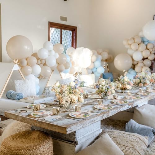 WRAPAHOLIC 25Pcs Birthday Paper Plates - 9 Inch Adorable Animal Disposable Plates Decorative Dinner Plates for Party Tableware Supplies Table Decor - Image 6