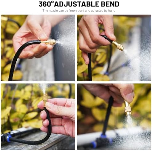 Thiswing 360° Adjustable Drip Irrigation System with 5 Nozzles - Image 3