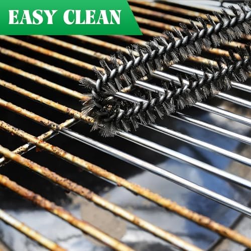 Charleston Grill Grates for Pit Boss 1020 PB1020NX Cooking Grid Replacement Parts Pitboss Stainless Steel Pellet Grill Combo Smoker Accessories BBQ Grilling Rack - Image 4