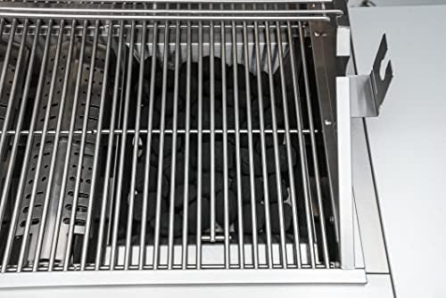 Mont Alpi Stainless Steel Lightweight Charcoal Tray Smoker Basket Holder Pan - Zone Cooking for any MAi805 / MAI400 / MA-957 / MABI805 / MABI400 / Artwood Outdoor Kitchen Island BBQ Gas Grill - MACT - Image 6
