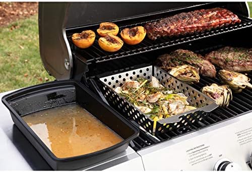 Cuisinart CMT-200 Marinade and Grilling Basket Set, Stainless Steel - Image 6