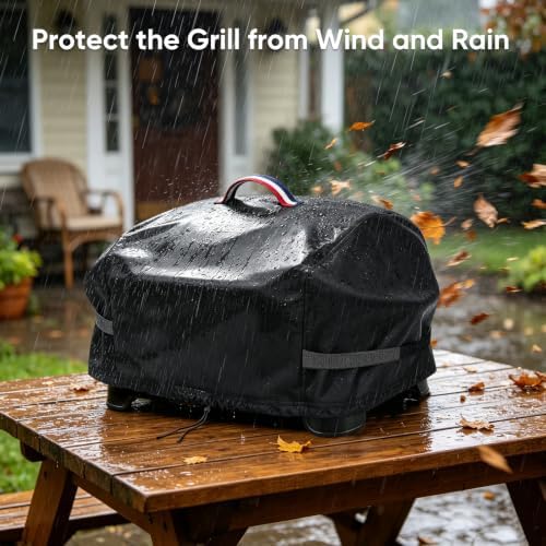 Grill Cover for Megamaster 1-Burner Portable Gas Grill 820-0065C - Image 7