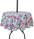 SUQ I OME Patio Tablecloth, Pineapple, 60'' Round with Zipper by SUQIOME
