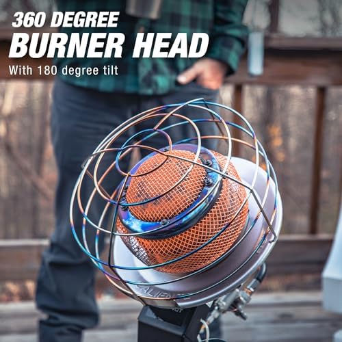 Mr. Heater Original 540-Degree 45,000 BTU Tank Top Radiant Propane Heater - Image 6