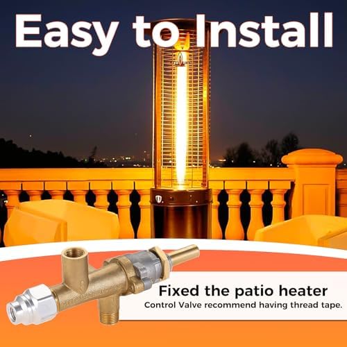 Replacement for Propane Patio Heater Control Valve & Thermocouple & Safety - Image 6