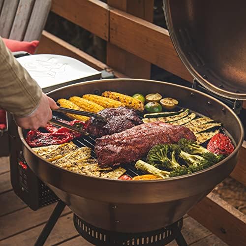 recteq Pellet Grill RT-B380 Bullseye, BBQ, Outdoor, and Electric Pellet Smoker Grill, Electric Smokers, Uses 100% Wood Pellets for Ribs, Brisket, Chicken, Sear, Smoke - Image 3