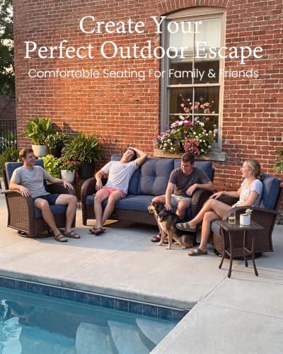 LayinSun 6 Pieces Outdoor Patio Furniture Set - Image 2