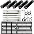 Kit DG282 Replacement for Home Depot Nexgrill 720-0830H, 5 Burner 720-0888 720-0888N 720-0888S Gas Grill, 5PK Grill Burner, Heat Plate, igniters, Cooking Grates Parts 13.25 x 17" each by DirectStore