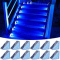 VOLISUN Solar Stair Lights 12 Pack, Solar Step Lights Outdoor Waterproof by VOLISUN