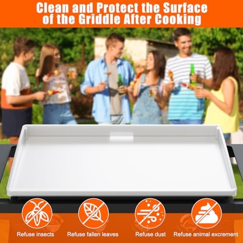 Silicone Griddle Mat Cover for Blackstone - 36 Inch True All-Encompassing Coverage Heavy Duty Food Grade Grill Buddy Mat, All Season Cooking Surface Protective Cover - Image 2