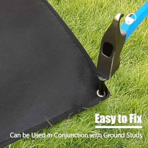 TOHONFOO Large Grill Mats for Outdoor Grill Deck Protector 80 x 48 x 0.04in - Image 6