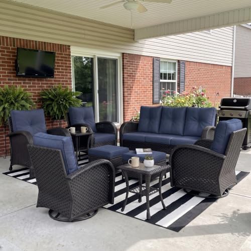 LayinSun 9 Pieces Outdoor Patio Furniture Set by LayinSun
