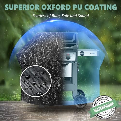 Grill Cover 82 Inch - Extra Large Gas BBQ Cover for Outdoor Grill - 600D Outside Barbecue Covers Waterproof Heavy Duty for Weber, Dyna-glo, Char-Broil, Nexgrill, Brinkmann, Monument and More - Image 6