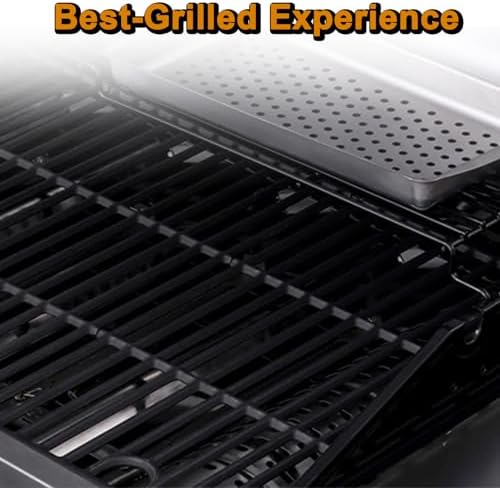 463365021 Grill Grates Replacement Parts for Charbroil Performance 4 Burner Grill Parts 463351021 463350722 Char Broil 463352521 463354021 463365522 G426-0005-W1 G426-0004-W1 Cast Iron Cooking Grates - Image 3