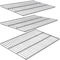 Cooking Grate Replacement Parts for Masterbuilt 40 Inch Electric Smoker, 19.69" x 12.28" Grill Grids, Smoker Grates for Masterbuilt MB20070115, MB20072918, MB20074719, MB20072916, 3 Pack by COMVIEE