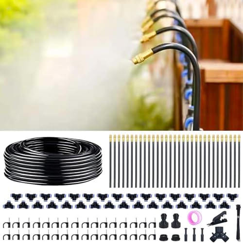 Thiswing 360° Adjustable Drip Irrigation System with 32 Nozzles by Thiswing