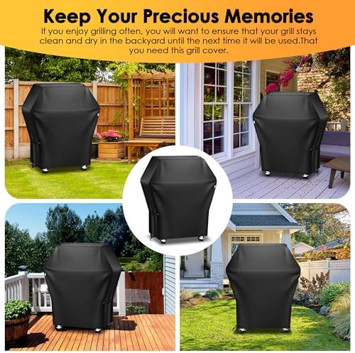 32 Inch Grill Cover, Waterproof, Weather, UV & Fade Proof for Outdoor Grill - Image 7