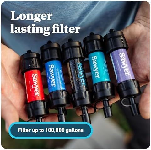 Sawyer Products SP105 MINI Water Filtration System, Single, Black - Image 6