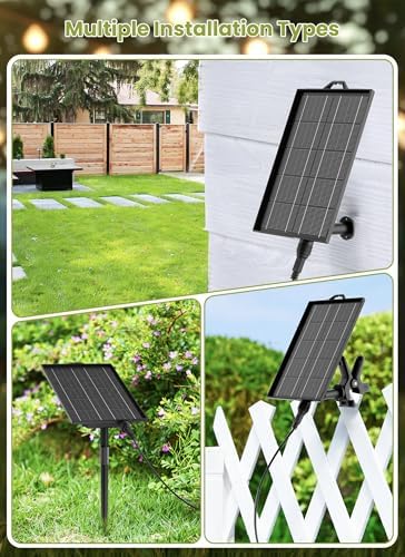Brightown 157FT Solar String Lights Outdoor, IP65 Waterproof, Remote, Timer - Image 4