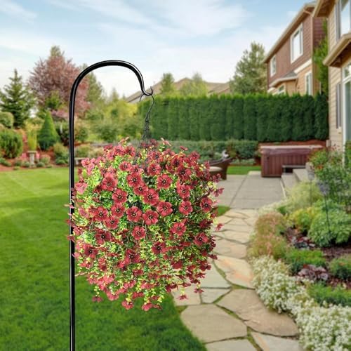 ZFProcess Artificial Hanging Flowers for Outdoors Fall Decoration - Image 6