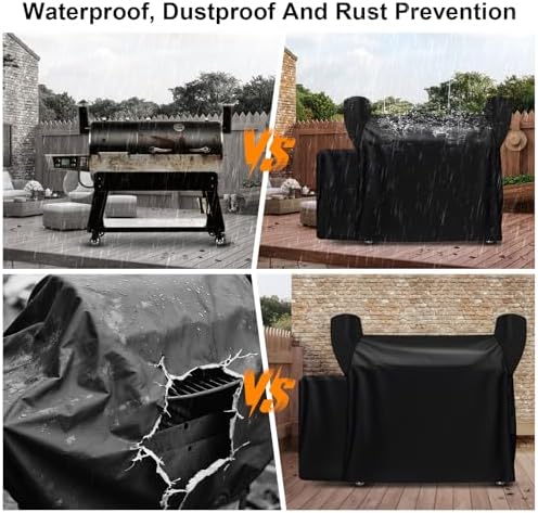 BBQ Grill Cover (67" W x 29" D x 48" H) - Image 3