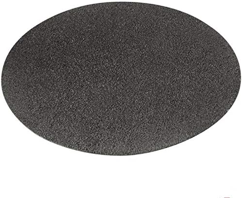 Round Under Grill Splatter Mat, Fireproof Heat Resistant BBQ Gas Grill Garage Cabinet Protective Floor Mat Rug for Outdoor Backyard Deck Patio 27’’x27’’/36’’x36’’ (27‘’x27‘’) - Image 2