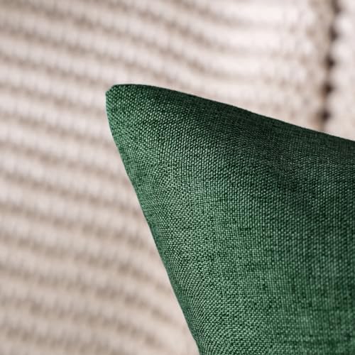 MIULEE Decorative Outdoor Pillow Covers Christmas 18x18 Emerald Green - Image 6