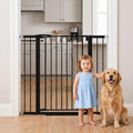 Mumeasy 36" Extra Tall Baby Gate for Doorways, 26-40" Auto Close Dog Gate by Mumeasy-FocusonBabyPetSafetyGate
