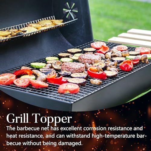 10 PCS Disposable Grill grates，Grill mesh 11.8×15.7 inch，Disposable Grill Topper for Outdoor BBQ Parties，Grill net can Withstand high temperatures - Image 3