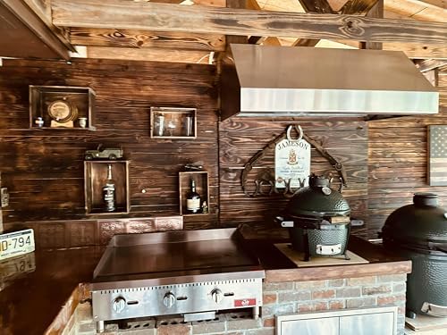 Commercial Countertop Griddle, ETL 48" Flat Top Grill Natural Gas (NG) / Propane, 4 Burners - 120000 BTU - Image 5