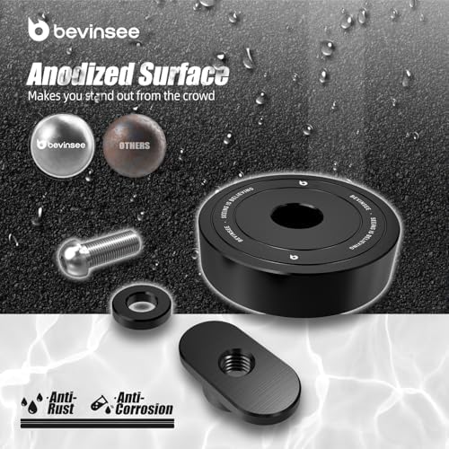 Bevinsee 4pcs Lifting Jack Pads Pucks Heavy Duty Aluminum - Image 6