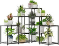 Bamworld Corner Plant Stand Indoor Metal Plant Shelf 5-Tier by Bamworld