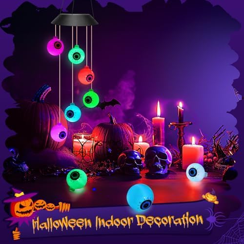 Winzwon Halloween Decorations Outside Solar Outdoor Lights - Image 3