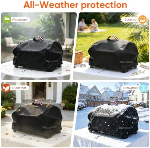 Grill Cover for Megamaster 1-Burner Portable Gas Grill 820-0065C - Image 6