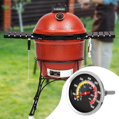 2.64" Smoker Temperature Grill Thermometer Gauge Charcoal Grill Pit Smoker Thermometer Heat Indicator for Cooking BBQ Meat, 50-800℉ Temp Gauge - Image 3