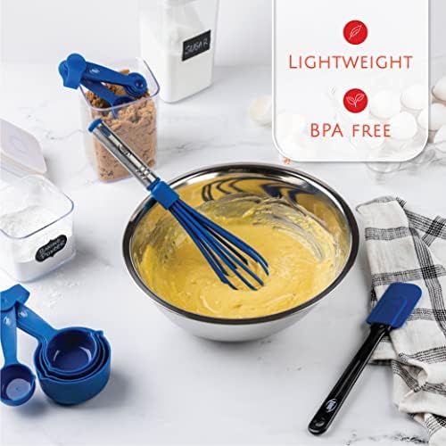 Kitchen Utensils Set, Cooking Utensil Set Kitchen Gadgets, Pots and Pans set Nonstick and Heat Resistant, 24 Pcs Nylon and Stainless Steel, Spatula Set, Apartment Essentials Kitchen Cookware Sets - Image 6
