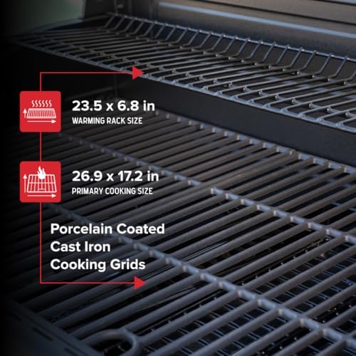 Nexgrill 5-Burner Gas Grill with Side Burner, Propane Outdoor Grill, Black - Image 4