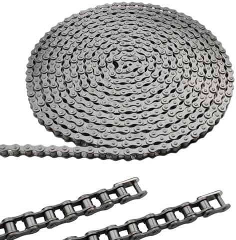 #41 Roller Chain for Gate Openers 20 Feet Carbon Steel Chains by AOKLIT