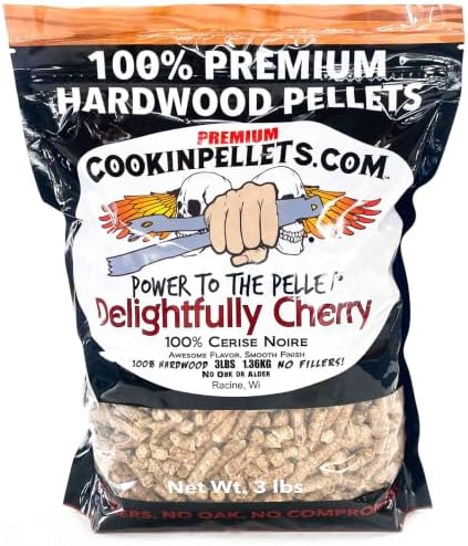 CookinPellets Delightfully Cherry Hardwood BBQ Smoking Pellets, 3lb, 3-Pack - Image 2