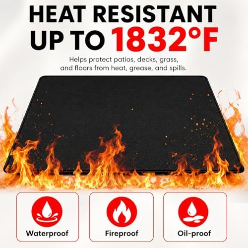 48x36 in Under Grill Mat with Storage Bag - Image 4